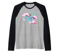 Disney Jr. Sofia the First Princess Sofia Wildfyre Let's Fly Raglan Baseball Tee