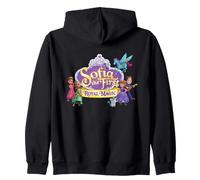 Disney Jr. Sofia the First: Royal Magic Big Logo & Friends Zip Hoodie