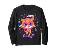 Disney Jr. SuperKitties Ginny Paws Claws Out Big Pose Kids' Long Sleeve T-Shirt