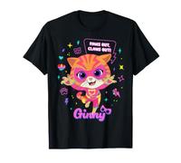 Disney Jr. SuperKitties Ginny Paws Claws Out Big Pose Kids' T-Shirt