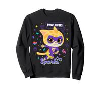 Disney Jr. SuperKitties Sparks Paw-Rific Big Pose Kids' Sweatshirt