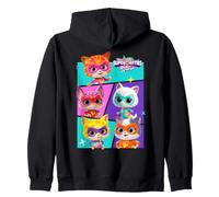 Disney Jr. SuperKitties Su-Purr Charged Super Kitty Group Zip Hoodie