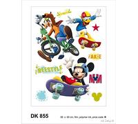 Disney Junior AG Design 1 Part Self Adhesive Mickey Mouse Wall Sticker, DK 855, Multi-Colour, 65 x 85 cm