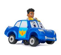 Disney Junior Firebuds Jayden and Piston Toy Car with Pull Back Feature and Donut Drift Action Kids Toys for Boys and Girls Ages 3 and Up