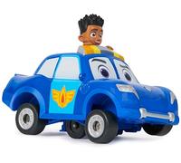 Disney Junior Firebuds, Jayden and Piston Toy Car with Pull-Back Feature and Doughnut Drift Action, Kids’ Toys for Boys and Girls Aged 3 and Up