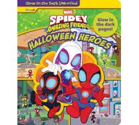 Disney Junior Marvel Spidey and His Amazing Friends - Halloween Heroes Glow in the Dark Look and Find Activity Book - PI Kids
