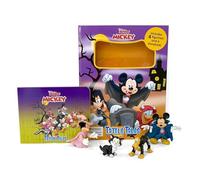 Disney Junior Mickey Halloween Tattle Tales - Activity Books for kids, 12-page storybook, 4 figurines