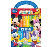 Disney Junior Mickey Mouse Clubhouse - My First Library Board Book Block 12-Book Set - PI Kids: 12 Board Books