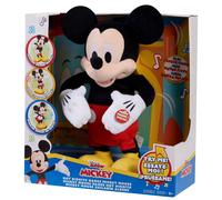 Disney Junior Mickey Mouse Hot Diggity Dance Mickey Feature Plush Motion Sounds and Games Officially Licensed Kids Toys for Ages 3 Up by Just