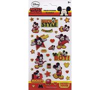 Disney Junior Mickey Mouse Sparkly Reusable Stickers