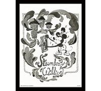 Disney Junior Steamboat Willie Steam Memorabilia, Multi-Colour, 30 x 40cm