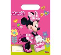 Disney Junior Minnie 53826 PR87868 Minnie Mouse Party Loot Bags, Pink