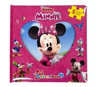 Disney Junior Minnie My First Puzzle Book - Jigsaw Puzzles for kids, 10-page board book, 5 puzzles to enjoy