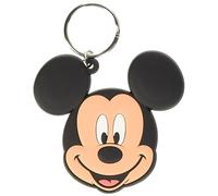 Disney, RK38322C, Mickey Mouse - Head Rubber Keychain, Multi-Color, 4.5 x 6cm