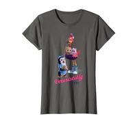 Disney Junior T.O.T.S. Irresistibly Cute T-Shirt T-Shirt, Women, Asphalt Grey, X-Small