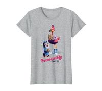 Disney Junior T.O.T.S. Irresistibly Cute T-Shirt T-Shirt, Women, Heather Grey, Small