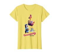 Disney Junior T.O.T.S. Irresistibly Cute T-Shirt T-Shirt, Women, Lemon Yellow, X-Small