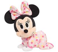 Disney Just Play Baby Musical Crawling Pals Plush, Minnie Mouse, Interactive Crawling Plush, Stuffed Animal 10 Inch