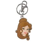 Disney Key Chain Princess - Belle Two sided Colored Pewter New Toys Licensed 23471
