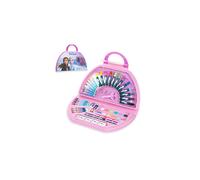 Disney Kids Art Set Princess Colouring Sets for Children 50pcs Art Supplies (Pink Frozen)