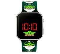 Disney Kids Black Star Wars Mandalorian Watch