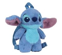 CERDÁ LIFE'S LITTLE MOMENTS Plush Stitch 3D Soft and Light Official Disney Backpack Unique and Padded Design, Unisex Children, 17 x 30 x 11 cm, Stitch, 17.0x30.0x11.0 cm
