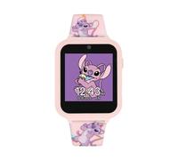 Disney Kids Lilo & Stitch Angel Pink Digital Interactive Smart Watch with Silicone Strap LAS4088
