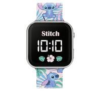 Disney Kids Lilo & Stitch LED Quartz Silicone Strap Blue Watch LAS4091