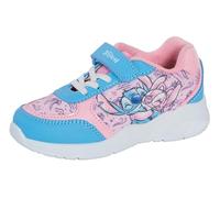 Disney Kids Stitch Trainers for Girls Angel Casual Pumps Easy Touch Fasten Running Sports Shoes