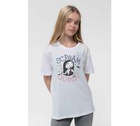 Disney Kids The Scream Queen Tee in White | Size: 7-8 Years Disney White 7-8 Years