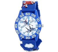 Disney Kids' W001529 Disney Planes Fire & Rescue Blue 3D Plastic Analog Quartz Blue Watch