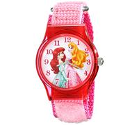 Disney Kids' W001701 Princess Analog Display Analog Quartz Pink Watch