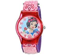 Disney Kids' W001966 Snow White Analog Display Analog Quartz Pink Watch