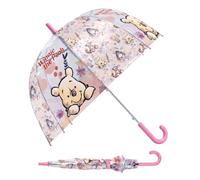 Disney Kids Winnie the Pooh Transparent Bell Umbrella 46cm for Rainy Days
