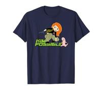 Disney Kim Possible and Rufus Animated Series Logo T-Shirt
