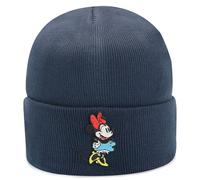 Disney Knit Beanie Winter Hat for Women Minnie Mouse, Navy Beanie, Small-Large