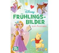 Disney Kreative Beschäftigung: Frühlingsbilder zum Ausmalen: Über 60 Ausmalbilder | Malblock für Kinder ab 4 Jahren