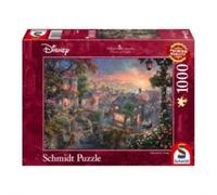 Disney - Lady and the Tramp by Thomas Kinkade 1000 Piece Schmidt Puzzle