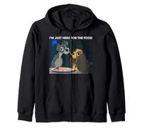 Disney Lady And The Tramp I'm Just Here For The Food Zip Hoodie
