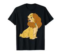 Disney Lady And The Tramp Lady Simple Portrait T-Shirt