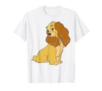 Disney Lady And The Tramp Lady Vintage Portrait T-Shirt