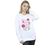 Disney Women's Lady & The Tramp Mum Hugs Sweatshirt in White | Size: Large Disney White L