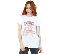 Disney Lady And The Tramp That´s Amore Cotton Boyfriend T-Shirt In White White XXXL