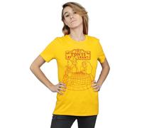 Disney Lady And The Tramp That´s Amore Cotton Boyfriend T-Shirt In Yellow Yellow XL