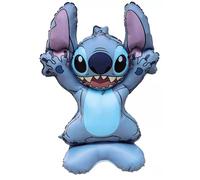 Disney Large Lilo and Stitch Shape Uninflated Foil Air Fill Standing Balloon