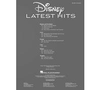 Disney Latest Hits Book [Softcover] Easy Piano Walt Disney