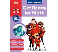 Disney Learning Get Ready for Math (Ages 3-5): Preschool Beginner Math Workbook for Kids, Curriculum-Based