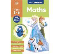 Disney Learning Maths (Ages 5-6): Year 1 KS1 Counting, Measuring, Add & Subtract Workbook for Kids, Aligned with National Curriculum