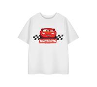 Disney Lightening Mcqueen Boys White Cars Short Sleeved T-Shirt - 11-12 Years