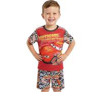 Disney Lightning McQueen | Buzz Lightyear | Bluey Boys Pyjama Sets, Short Pj Bottoms & Crew Neck T-Shirts, Soft Loungewear